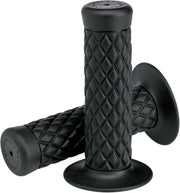 Biltwell Thruster Bar Closed End Grips - Black
