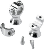 Biltwell 1-3/4" Slimline Handlebar Risers 44.5 mm - Polished