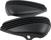 Cult Werk Bobber Side Panels For Harley Davidson XL 1200 C 2004-2013 - Raw Black