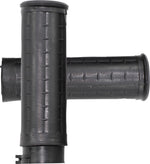 Avon Grips Old School Rubber Grips For Harley Davidson FLD 1690 2012-2013 Closed End Full Waffle - Black