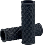 Biltwell Alumicore Grips For 25.4 mm (1") Handlebars - Black