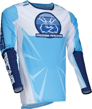 Moose Racing Agroid Jersey - Blue White