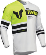 Thor Launchmode Dozer Jersey - Acid/Black/Fluorescent Yellow/White
