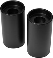 LA Choppers Handlebar Riser Extensions 2" - 1" - Black/Flat