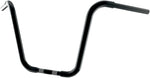 Khrome Werks 1-1/4" Fat Ape Hanger Handlebar For Harley Davidson FLHR 1584 2008 31 cm (12-1/4") - Black