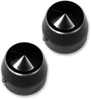 Accutronix Elite Front Axle Cap Front 25.4 mm (1") - Black