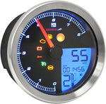 Koso HD-04 Speedometer/Tachometer For Harley Davidson FLD 1690 2012-2013 Chrome