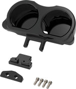 LA Choppers Dual Gauge Mount For Performance Risers For Harley Davidson FLD 1690 2012-2013 - Black