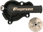 Boyesen Supercooler Water Pump Cover & Impeller Kit For Honda CRF450R 2002-2008 - Black