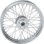 Drag Specialties Laced Wheel For Harley Davidson FXD 1340 1995-1998 19x2.5 Front - Chrome Silver