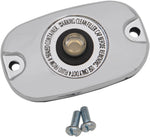 Drag Specialties Rear Brake Master Cylinder Cover Kit For Harley Davidson FLD 1690 2016 - Chrome