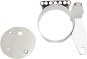 Drag Specialties Speedometer Relocation Bracket For Harley Davidson XL 1200 C 2004-2013 - Chrome