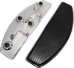 Drag Specialties Floorboards For Harley Davidson FLDE 1750 2018-2020 - Black Chrome
