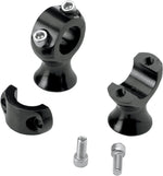 Biltwell 1-3/4" Slimline Handlebar Risers 44.5 mm - Black/Electroplate
