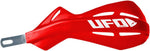 UFO Hand Guards with Aluminium Insert for 7 8" Handlebars - Red