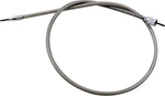 Motion Pro Armor Coat Braided Stainless Steel Speedometer Cable For Harley Davidson FLHS 1340 1987-1994 - Chrome