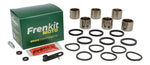 Frenkit Caliper Repair Kit With Piston For Kawasaki ZX-6 R 600 1998-1999 Front - Black/Silver