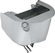 Drag Specialties Winged Oil Tank For Harley Davidson FLST 1340 1989-1990 - Chrome