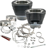 S&S Cycle Big Bore 4.125" Cylinder Kit For Harley Davidson FLD 1690 2012-2013 - Black