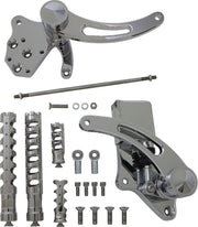 Accutronix Forward Controls For Harley Davidson FXST 1340 1985-1986 Slotted - Chrome