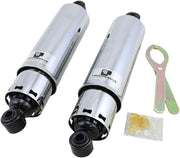 Progressive Suspension 412 Series Shocks For Harley Davidson FL 1200 1973-1977 305.00 mm (12.00") - Black/Chrome