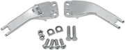 Drag Specialties Passenger Foot Peg Mount Kit For Harley Davidson FLD 1690 2012-2013 - Chrome