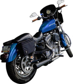 Trask 2 Into 1 Assault Exhaust System For Harley Davidson XL 1200 C 2004-2020 - Black