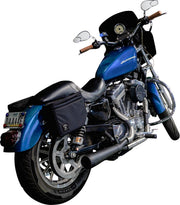 Trask 2 Into 1 Assault Exhaust System For Harley Davidson XL 1200 C 2004-2020 - Black