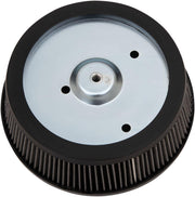 Drag Specialties Replacement Air Filter For Harley Davidson FLHRSE3 1800 2007 - Black Silver