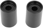 LA Choppers Handlebar Riser Extensions 2" - 1-1/4" - Black/Gloss