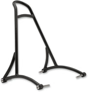 Burly Short Sissy Bar For Harley Davidson XL 1200 C 1996-2003 - Black
