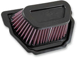 K&N Race Spec High Flow Air Filter For Yamaha MT-10 2016-2021 - Black Red