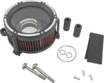 Trask Assault Charge High-Flow Air Cleaner For Harley Davidson FLD 1690 2012-2013 - Black/Reverse Cut