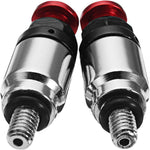 KSX Fork Air Bleeders For Showa/KYB Forks - Red/Silver