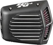 K&N Street Metal Air Intake Kit For Harley Davidson FLDE 1750 2018-2020 - Black