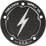 Thrashin Supply Co Points Cover For Harley Davidson FLD 1690 2012-2013 - Black