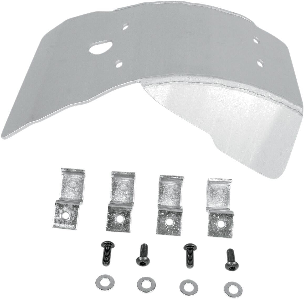Moose Racing Aluminium Skid Plate For Yamaha YZ125 2005-2016 - Silver ...