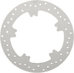 Drag Specialties Stainless Steel Drilled Brake Disc For Harley Davidson FLD 1690 2012-2013 Front - Polished