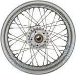 Drag Specialties Laced Wheel For Harley Davidson XL 1200 C 2010-2020 16x3 Front - Chrome Silver