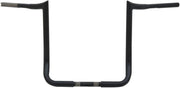 LA Choppers 1-1/4" Prime Ape Bagger Handlebar For Harley Davidson FLHT 1450 1999-2006 40.5 cm (16") - Black/Flat