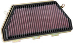 K&N High Flow Air Filter For Honda CBR 1000 RR 2017-2019 - Black Red