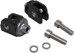 Ciro Foot Peg Mount For Harley Davidson FLDE 1750 ABS 2018-2020 - Black