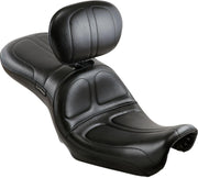 LE Pera Maverick Seat For Harley Davidson FLD 1690 2012-2013 Stitched - Black