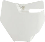 UFO Front Number Board For KTM SX85 2018-2024 - White