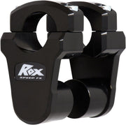 Rox Speed FX Pivoting Handlebar Risers For Indian Chieftan 111 2014-2020 50.8 mm (2") - Black