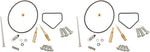 Parts Unlimited Carburettor Repair Kit For Kawasaki VN 750 1994-1995 - Black Gold Silver
