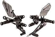 Gilles Adjustable Rearset For Aprilia RSV4 1000 RF ABS 2016-2020 - Black