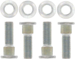 Moose Racing Wheel Stud Nut Kit For Yamaha YFM 700 R 2006-2018 (US Models) Fits Front Or Rear - Silver
