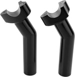 Drag Specialties Forged Aluminium Handlebar Riser 14 cm Rise - Black