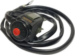 K&S Kill Switch For Kawasaki KDX250 1984-1999 - Black/Red